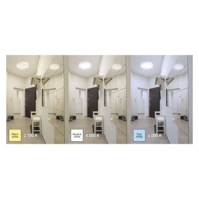 LED přisazené svítidlo, kruhové 45W, stmív. se změnou CCT