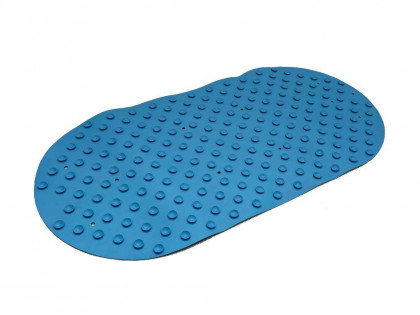 Modrá protiskluzová podložka do vany FLOMA Antislip - 71 x 35 cm