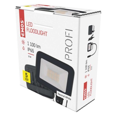 LED reflektor PROFI, 10W neutrální bílá