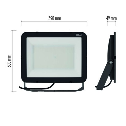 LED reflektor PROFI, 200W neutrální bílá