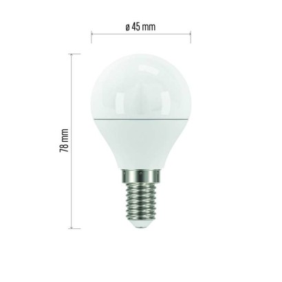 LED žárovka True Light 4,2W E14 teplá bílá