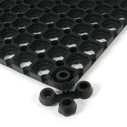 Gumová zatravňovací rohož FLOMA OctoGrass - 100 x 150 x 2,3 cm