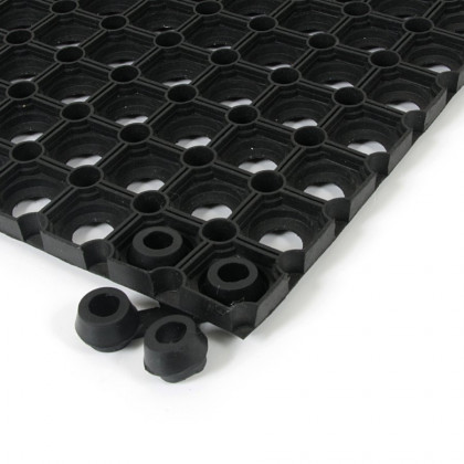 Gumová zatravňovací rohož FLOMA OctoGrass - 100 x 150 x 2,3 cm