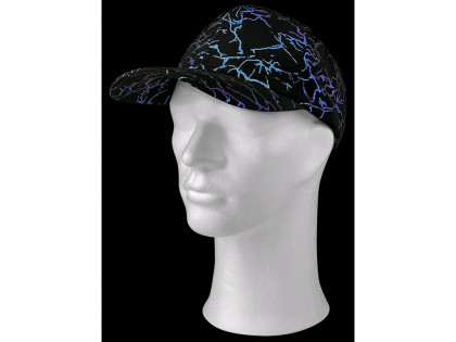 Čepice CXS XAVER, s kšiltem, černá s reflexem