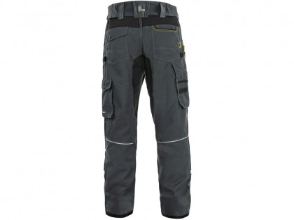 Kalhoty CXS STRETCH, pánské, tmavě šedo-černá, vel. 62