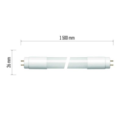 LED zářivka T8 24,3 W 150 cm neutrální bílá