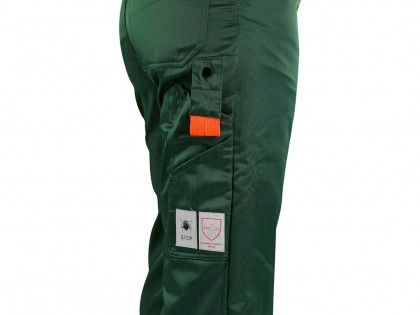 Kalhoty proti pořezu LESNÍK, pánské, 182 cm