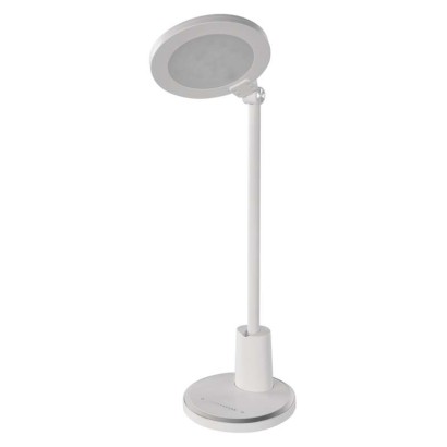 LED stolní lampa WESLEY, bílá