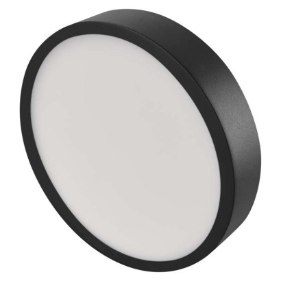 LED přisazené svítidlo NEXXO, kruhové, černé, 21W, se změnou CCT