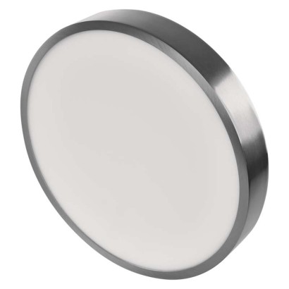 LED přisazené svítidlo NEXXO, kruhové, stříbrné, 28,5W, se změnou CCT