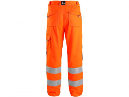 Kalhoty CXS NORWICH, výstražné, pánské, oranžovo-modré, vel. 66