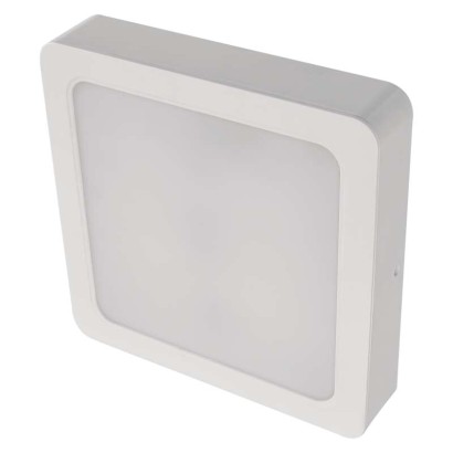 LED přisazené svítidlo RUBIC, čtvercové, 24W neutrální bílá
