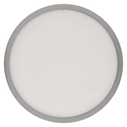 LED přisazené svítidlo NEXXO, kruhové, stříbrné, 21W, se změnou CCT