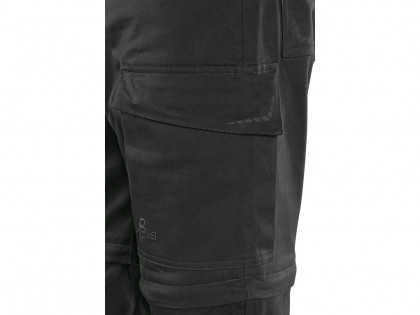 Kalhoty CXS VENATOR, pánské s odepínacími nohavicemi, černé, vel. 62