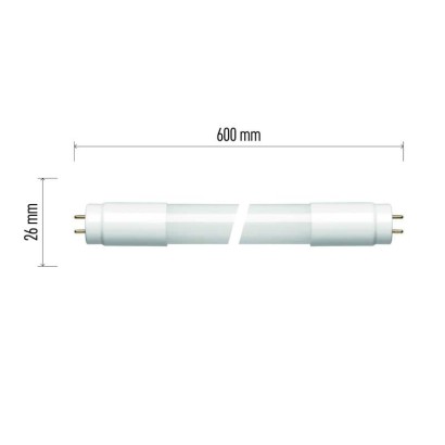 LED zářivka T8 9,4 W 60 cm studená bílá