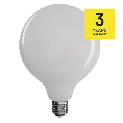 LED žárovka Filament G125 11W E27 teplá bílá