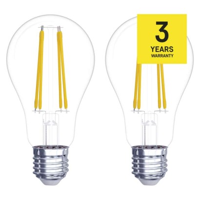 LED žárovka Filament A60 5,9W E27 teplá bílá