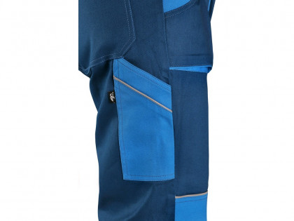 Kalhoty do pasu CXS LUXY JOSEF, pánské, modro-modré