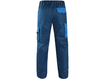 Kalhoty do pasu CXS LUXY JOSEF, pánské, modro-modré, vel. 48