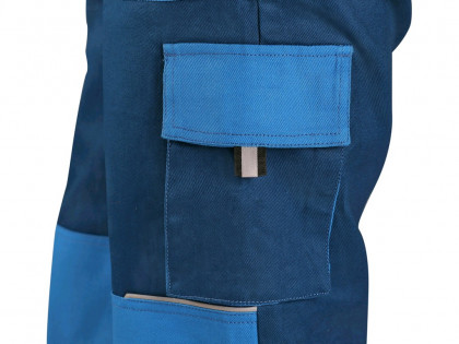 Kalhoty do pasu CXS LUXY JOSEF, pánské, modro-modré, vel. 48