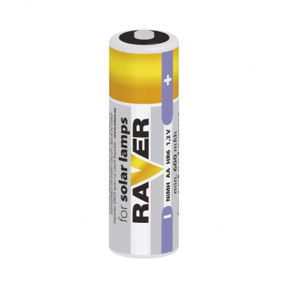 Raver baterie nabíjecí HR6 (AA), blistr