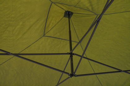 Párty stan nůžkový 3x3m zelený WATERPROOF