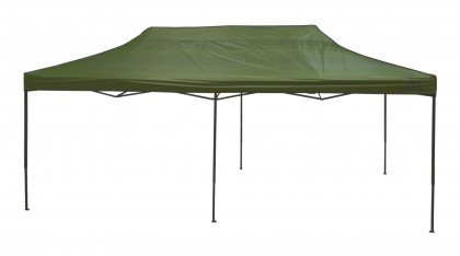 Párty stan nůžkový 3x6m zelený WATERPROOF