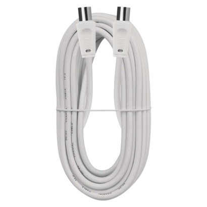 Anténní koaxiální kabel stíněný 7,5m – rovné vidlice