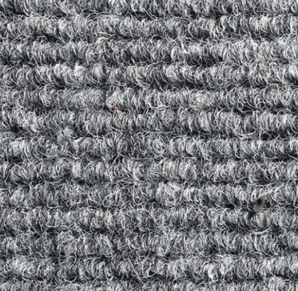 Šedá vnitřní čistící vstupní rohož FLOMA Mega Rib - 50 x 80 x 1,3 cm