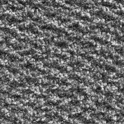 Šedá vnitřní čistící vstupní rohož FLOMA Universal - 40 x 60 x 0,5 cm