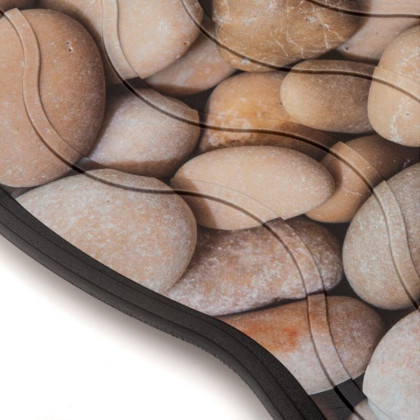 Plastový odkapávač na boty FLOMA River Stone - 38 x 75 cm