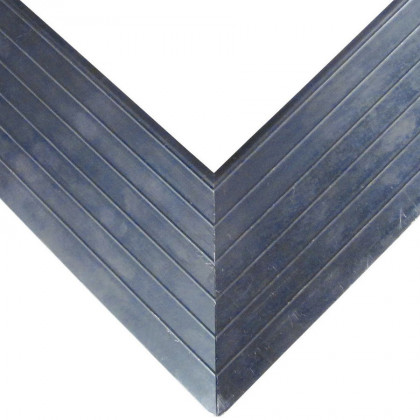 Hliníkový náběhový rám pro vstupní rohože a čistící zóny 60 x 120 - 6,5 x 2 cm