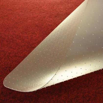 Ochranná podložka pod židli na koberec FLOMA OCMat Uni - 120 x 91 x 0,2 cm