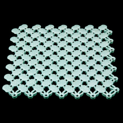 Béžová bazénová rohož FLOMA Lagoon - 20 x 20 x 0,8 cm