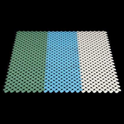 Béžová bazénová rohož FLOMA Lagoon - 20 x 20 x 0,8 cm