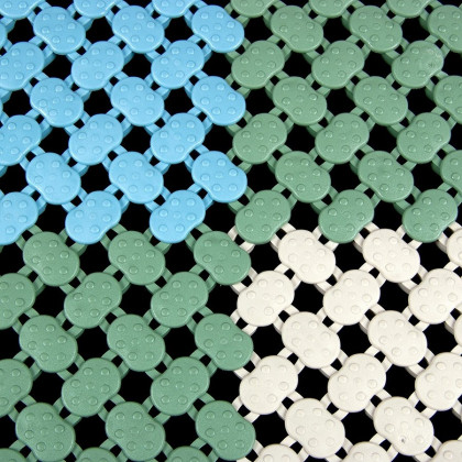 Béžová bazénová rohož FLOMA Lagoon - 20 x 20 x 0,8 cm