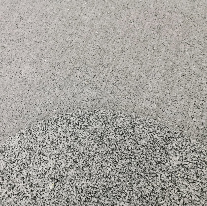 Gumová ochranná tlumící kruhová podložka pod bazén, vířivku FLOMA PoolPad - průměr 303 cm x 0,8 cm