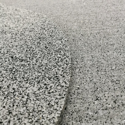 Gumová ochranná tlumící kruhová podložka pod bazén, vířivku FLOMA PoolPad - průměr 403 cm x 0,8 cm