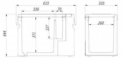 Chladící box SILVER FROST kompresor 35l 230/24/12V -20°C APP