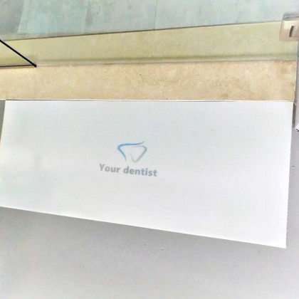 Bílá lepící dezinfekční dekontaminační rohož FLOMA Sticky Mat - 45 x 90 cm - 30 listů