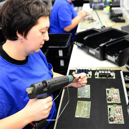 Černá antistatická protiskluzová průmyslová ESD rohož - 18,29 m x 91,4 cm x 0,38 cm