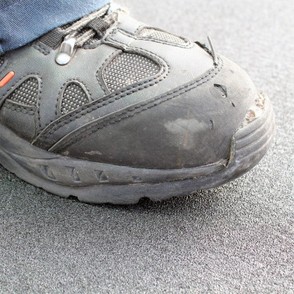 Černá protiskluzová průmyslová rohož GripGuard - 150 x 90 x 0,2 cm