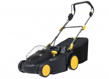 Sekačka akumulátorová 40 V, záběr 38 cm, 500 W + 2 akumulátory 4 ah + nabíječka dual