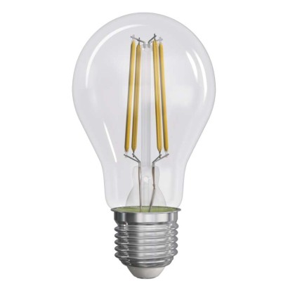 LED žárovka Filament A60 / E27 / 3,8 W (60 W) / 806 lm / teplá bílá