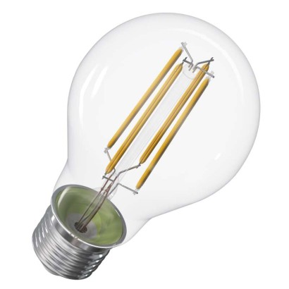 LED žárovka Filament A60 / E27 / 3,8 W (60 W) / 806 lm / teplá bílá