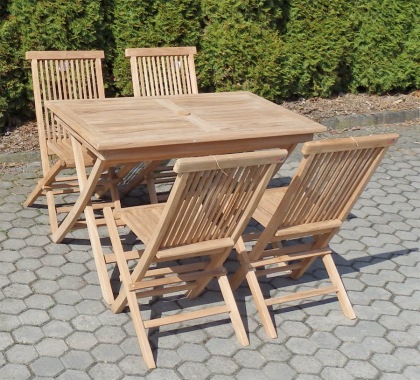 TEAK POHODA SET 4