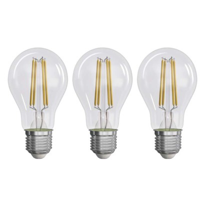 LED žárovka Filament A60 / E27 / 3,8 W (60 W) / 806 lm / teplá bílá