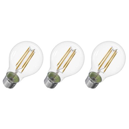 LED žárovka Filament A60 / E27 / 5 W (75 W) / 1 060 lm / teplá bílá