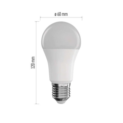 Chytrá LED žárovka GoSmart A60 / E27 / 9 W (60 W) / 806 lm / RGB / stmívatelná / Zigbee