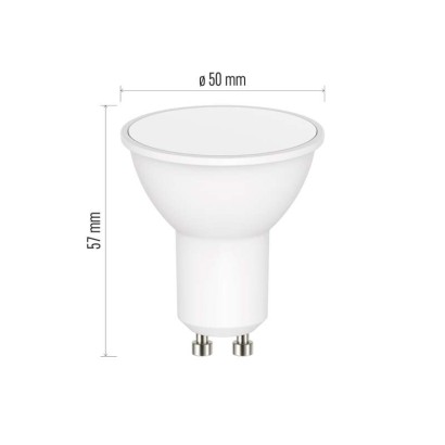 Chytrá LED žárovka GoSmart MR16 / GU10 / 4,8 W (35 W) / 400 lm / RGB / stmívatelná /Zigbee